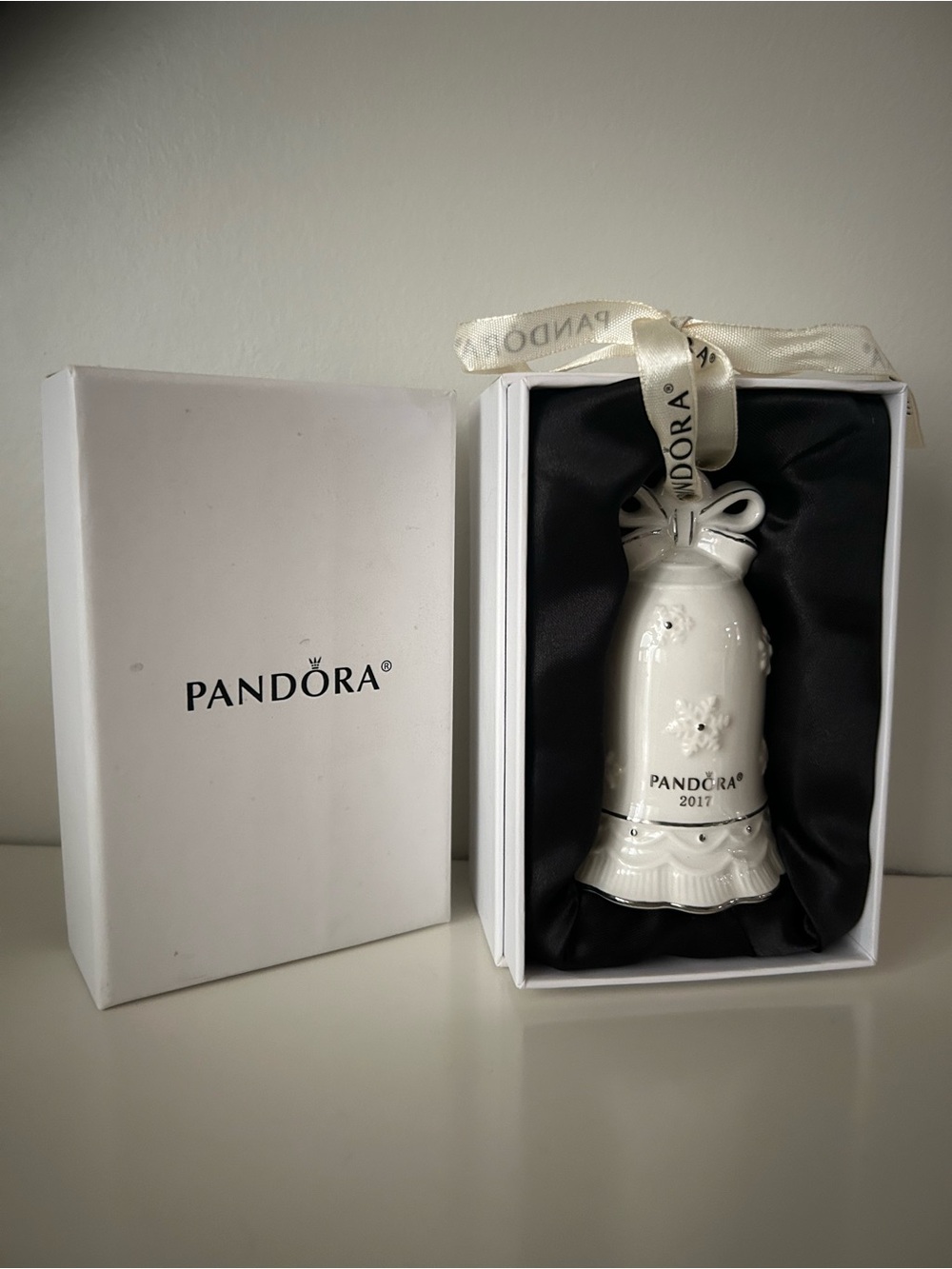 Pandora 2017 Limited Edition Porcelain Bell Ornament